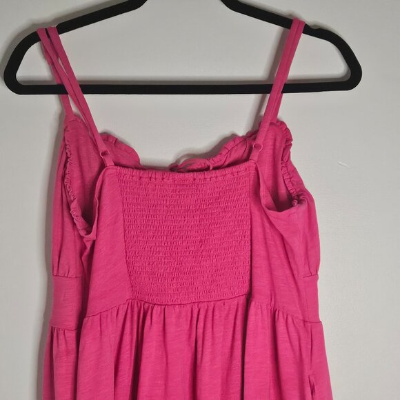 NWOT Front Tie Sleeveless Midi Dress L - Picture 5 of 8